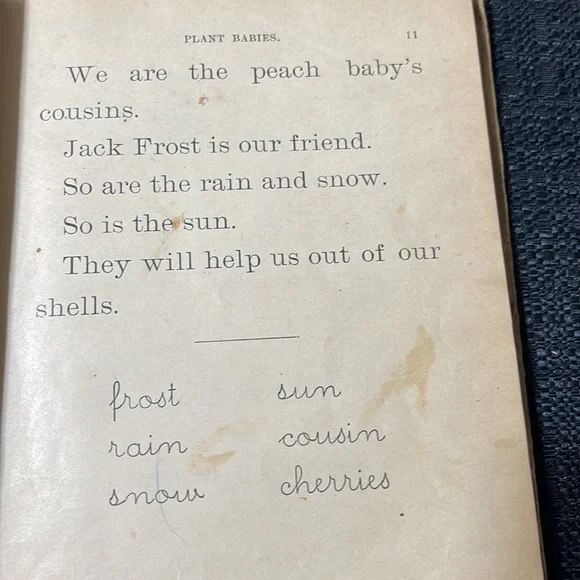 First Edition (1898) “Plant Babies and Their Cradles”, Educational Pub. Co. - Picture 8 of 15